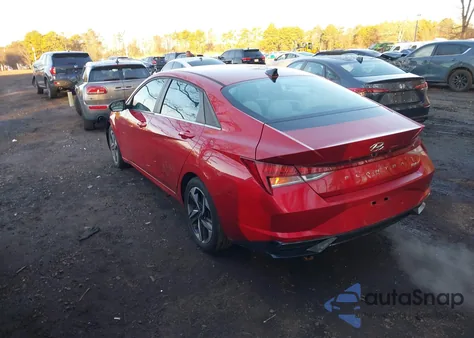 2021 Hyundai Elantra Limited from USA, damaged, VIN 5NPLP4AG6MH026140